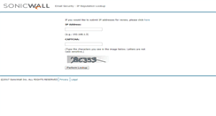 Desktop Screenshot of ipreputation.global.sonicwall.com